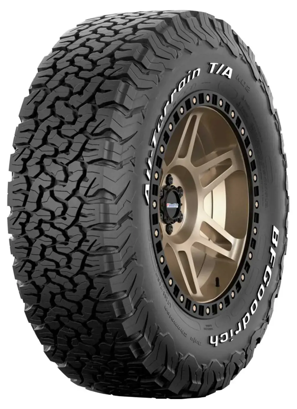 LT225/70 R16 102R/99R All Terrain T/A KO2 M+S 6PR